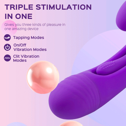 Rabbit Tapping G-spot Vibrator