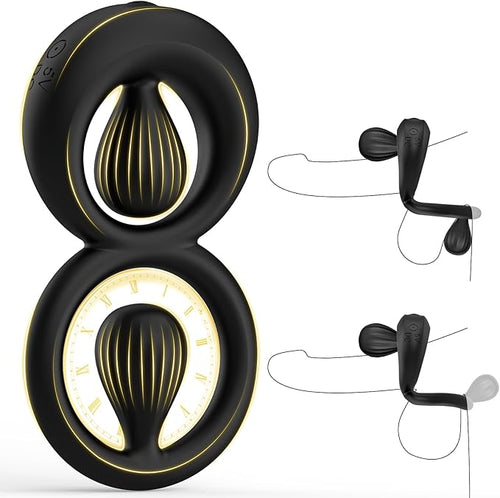 🔥2026 Special Launch Supreme Leader - 💖8-shaped Vibration Ring - Double The Pleasure, Double The Power