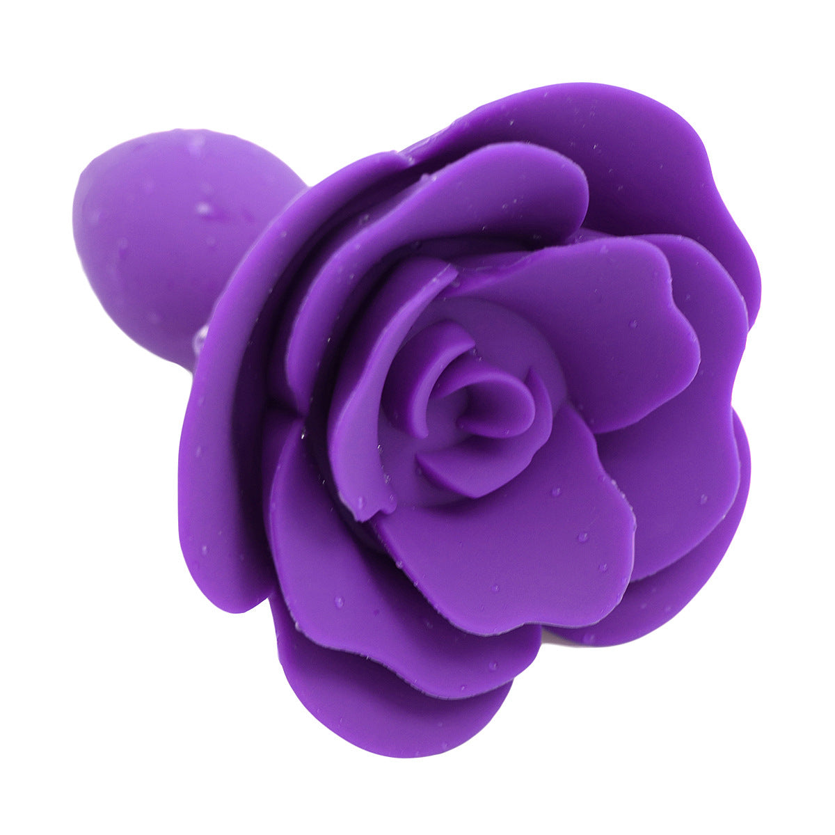 Rose Purple Butt Plug Training Anal Plug Backyard Sex Toys