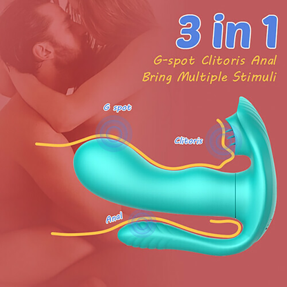Wireless Remote Control Female Vibrating Masturbator