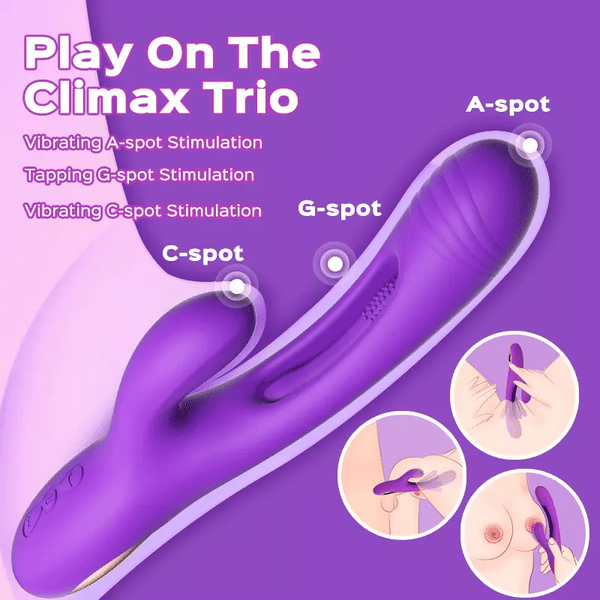 Rabbit Tapping G-spot Vibrator