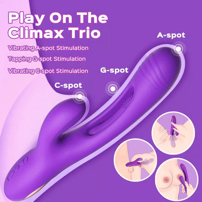 Rabbit Tapping G-spot Vibrator