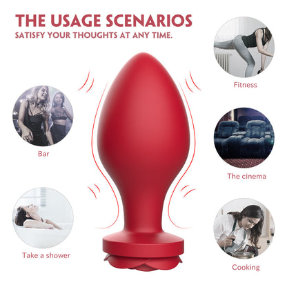 Rose Garden Masturbator Anal Plug