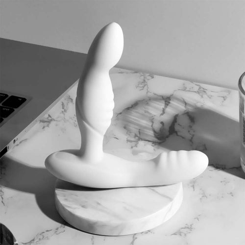 Electric Heating And Vibrating Prostate Massage Vibrator