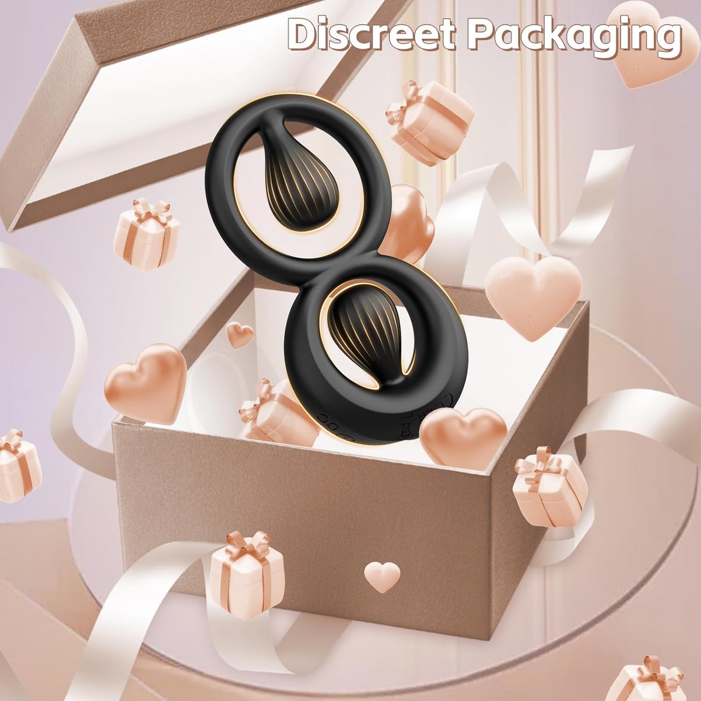 🔥2026 Special Launch Supreme Leader - 💖8-shaped Vibration Ring - Double The Pleasure, Double The Power