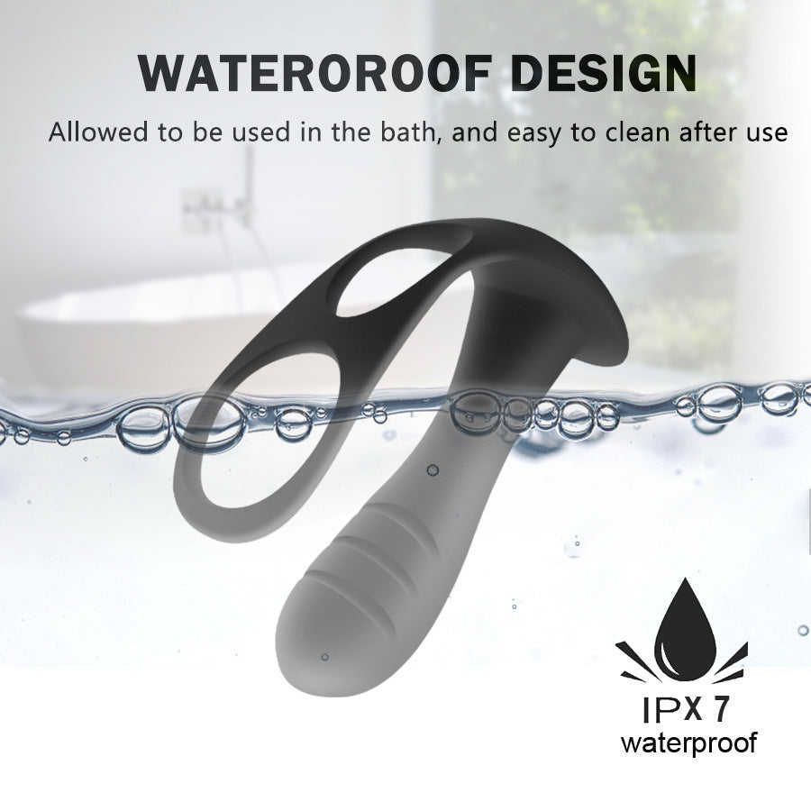 Prostate Massage Lock Fine Vvibration Wireless Remote Control Anal Plug