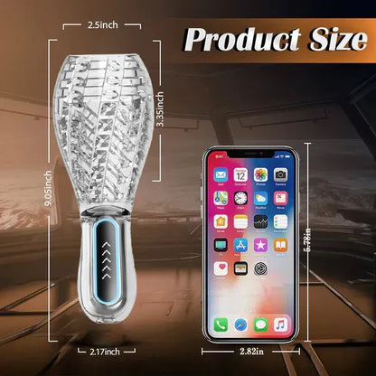 [Confidential Delivery] Fully Automatic Stroker💥- Suction, Vibrating & rotating Stroker Cup – 18+ Only💋