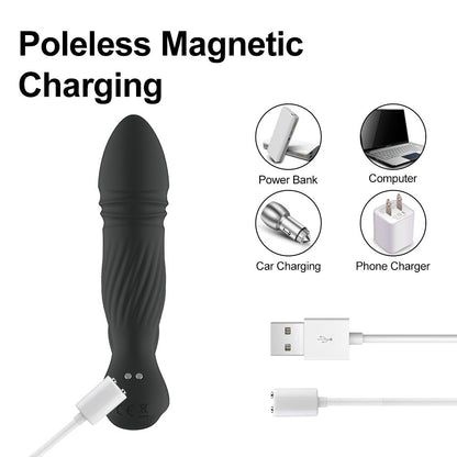 10-Frequency Wireless Remote Control Massager Anal Plug