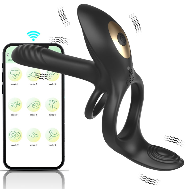⚡2026 New Product Presale ⚡49% off - 4-in-1 Cock Ring Vibrator