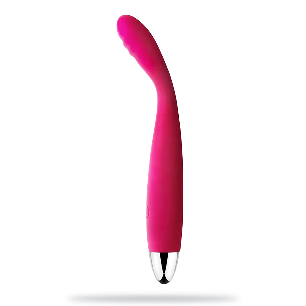 4-in-1 Purple Vibrator Waterproof Rechargeable Curved Dildo
