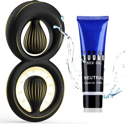 🔥2026 Special Launch Supreme Leader - 💖8-shaped Vibration Ring - Double The Pleasure, Double The Power
